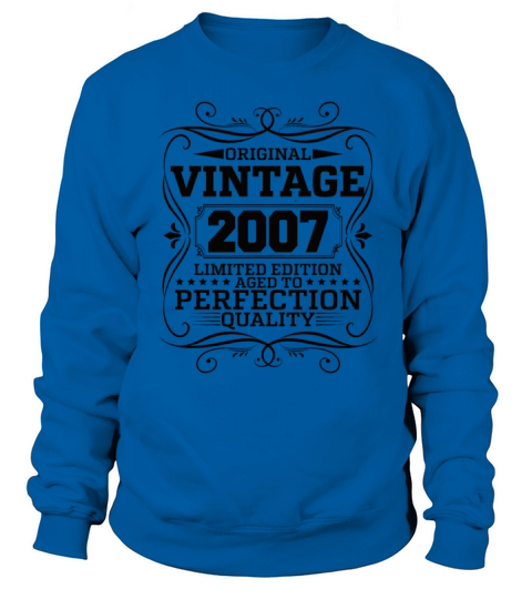 Vintage 2007 Original Limited Edition Sweatshirt Unisex