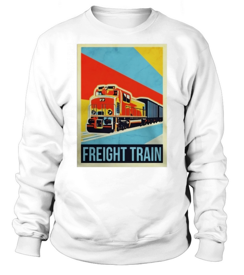Vintage Freight train Shirt Sweatshirt Unisex