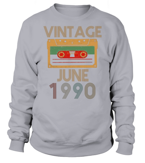 Vintage june 1990 Sweatshirt Unisex