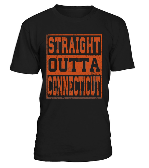 Connecticut Straight outta Connecticut Vintage T-Shirt Unisex