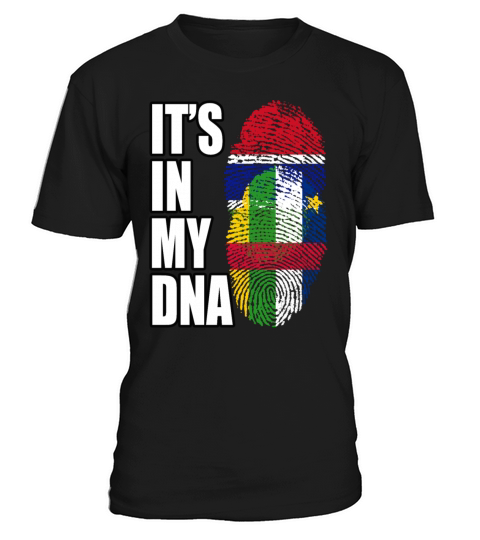 Gambian And Central African Mix Heritage DNA Flag T-Shirt Unisex