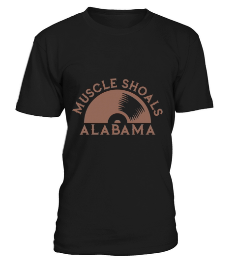 Muscle Shoals Shirt Alabama Recording Music Vinyl Record T-Shirt Unisex