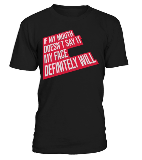 my face definitely will T-Shirt Unisex