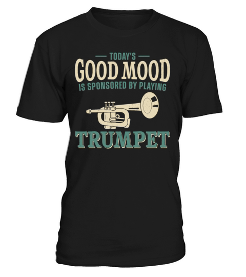 Trumpet Player Vintage Todays T-Shirt Unisex