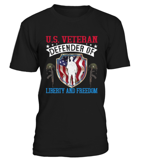 U.S. Veteran Defender Of Liberty And Freedom T-Shirt Unisex