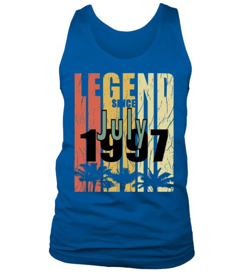 1997 July vintage born gift Tank Top Unisex