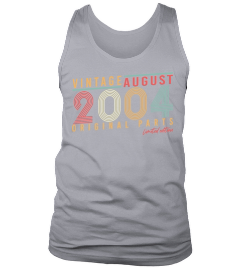 2004 August Finally Coming Of Age Tank Top Unisex