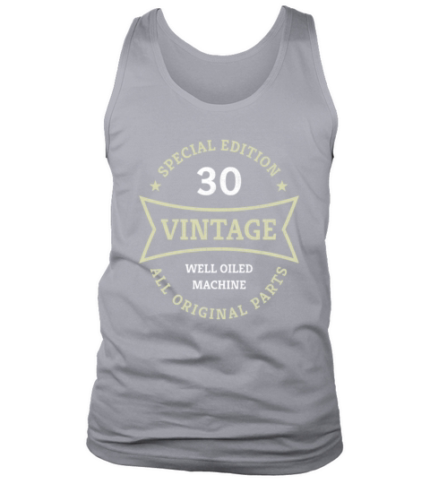 30 Year Old Born 1992 Vintage 30th Birthday Gifts Tank Top Unisex