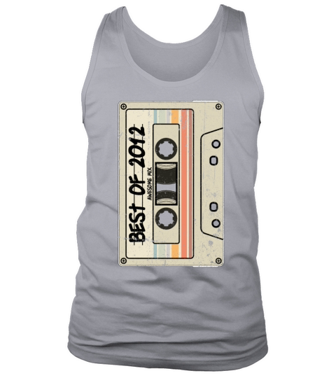 Best of 2012 Cassette Tape Birthday Tank Top Unisex