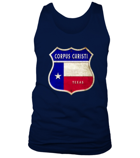 Corpus Christi Texas coat of arms flag design Tank Top Unisex