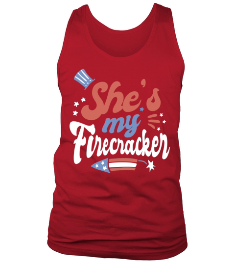 Firecracker Independence day quote Tank Top Unisex