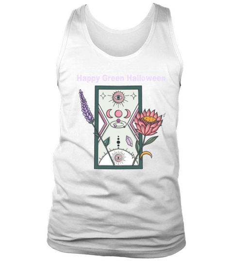 Happy Halloween Tarot Vintage Costume Tank Top Unisex