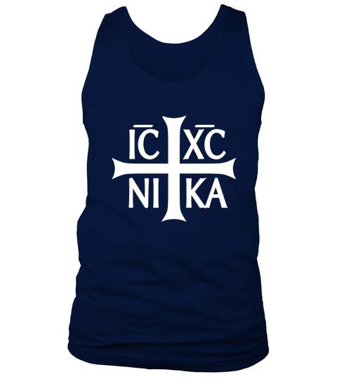 IC XC NIKA Cross T-Shirt Eastern Christian Greek Tee Shirt Tank Top Unisex