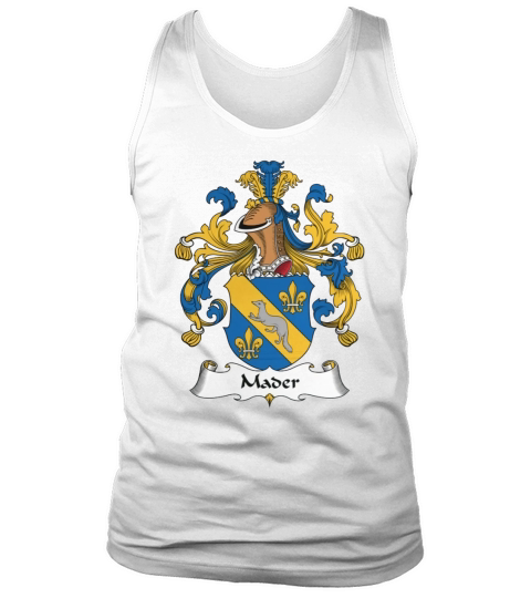 Mader Family Crest German Family Crests Tank Top Unisex