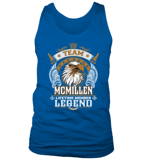 MCMILLEN TEAM LEGEND, MCMILLEN TSHIRT Tank Top Unisex