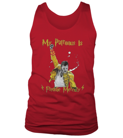 My patronus is Freddie Mercury Tank Top Unisex
