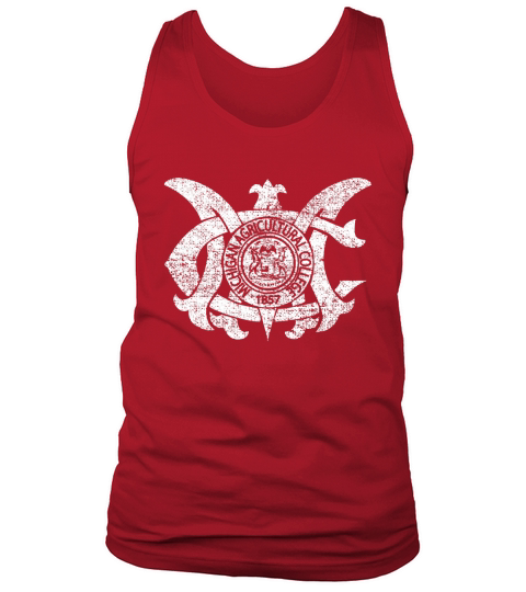 Old Retro Vintage MAC MIchigan State Logo Hoodies Tank Top Unisex