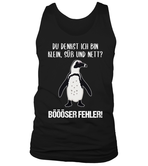 Penguin Small Sweet Nice Funny Quote Gift Tank Top Unisex