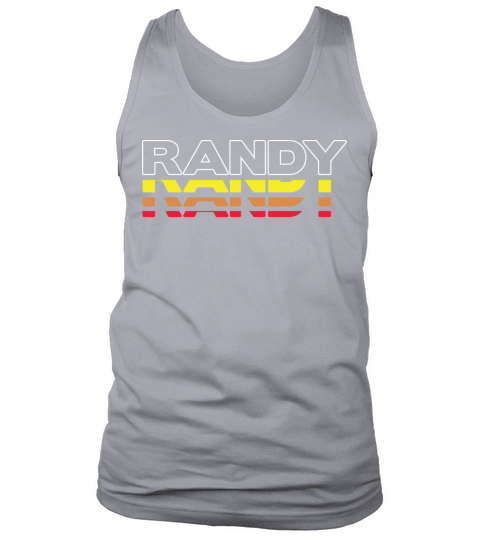 Randy First Name Funny Vintage Sunset Randy Tank Top Unisex