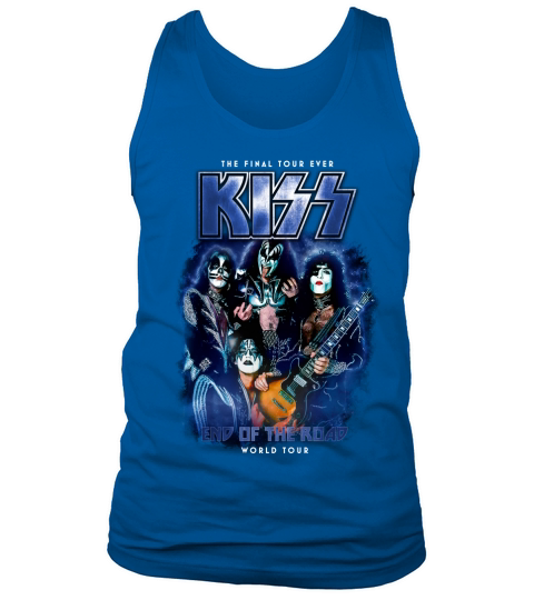 The final tour ever Kiss End of the road 1976 Tank Top Unisex