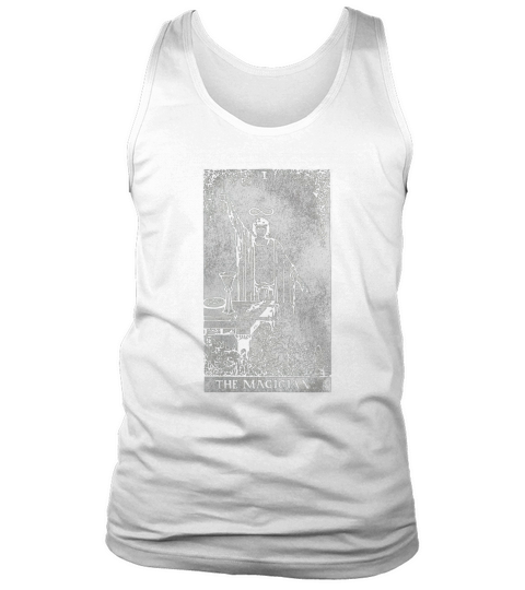 The Magician Vintage Design Tarot Card Shirt Tank Top Unisex