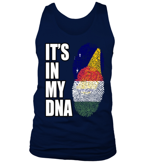 Tokelauan And Hungarian Mix Heritage DNA Flag Tank Top Unisex