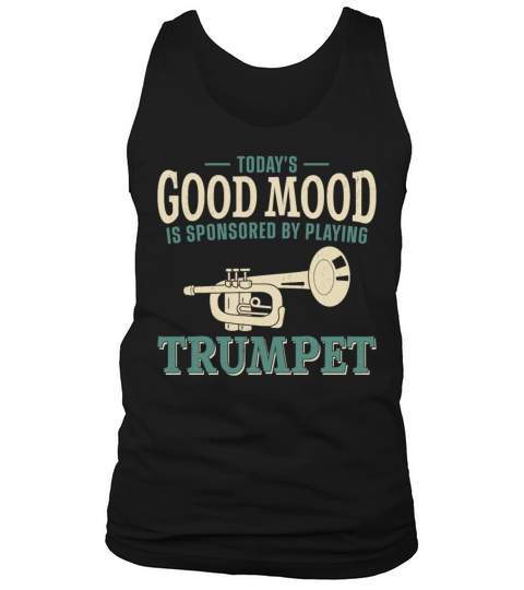 Trumpet Player Vintage Todays Tank Top Unisex