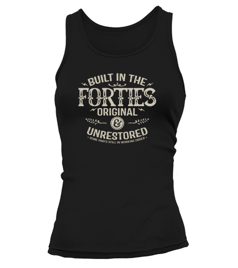 1940s-Built in the forties original unr Tank top Woman