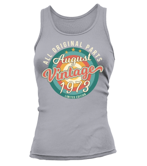 1973 August Retro Tank top Woman