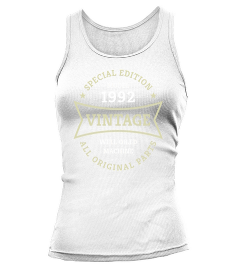 30th Birthday Gifts Born 1992 Vintage 30 Year Old Tank top Woman