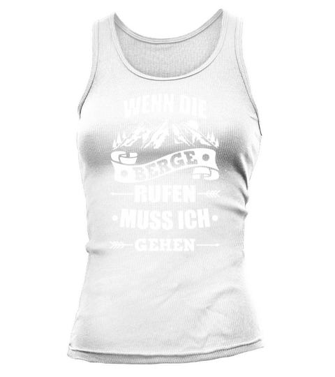 Berge hiking wandern klettern Geschenkidee Tank top Woman