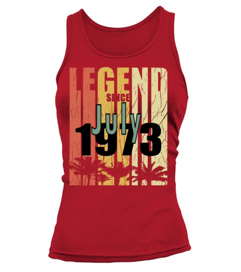 born 1973 july vintage gift Tank top Woman
