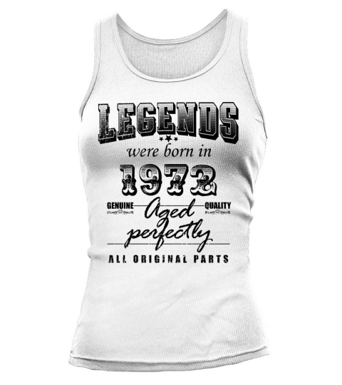 Born in 1972 Funny 50 Years Old Saying 50th Birth Tank top Woman