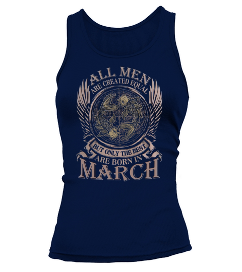 BORN IN MARCH - PISCES Tank top Woman