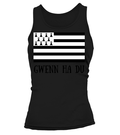 BREIZH DRAPEAU BRETAGNE GWENN HA DU Tank top Woman