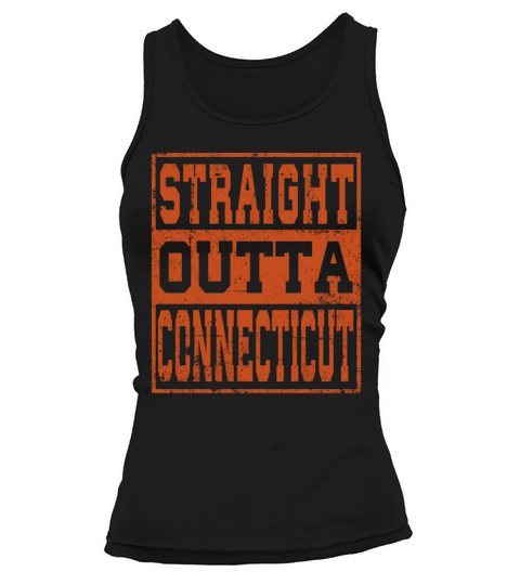 Connecticut Straight outta Connecticut Vintage Tank top Woman
