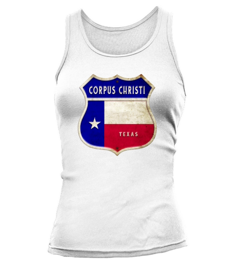 Corpus Christi Texas coat of arms flag design Tank top Woman