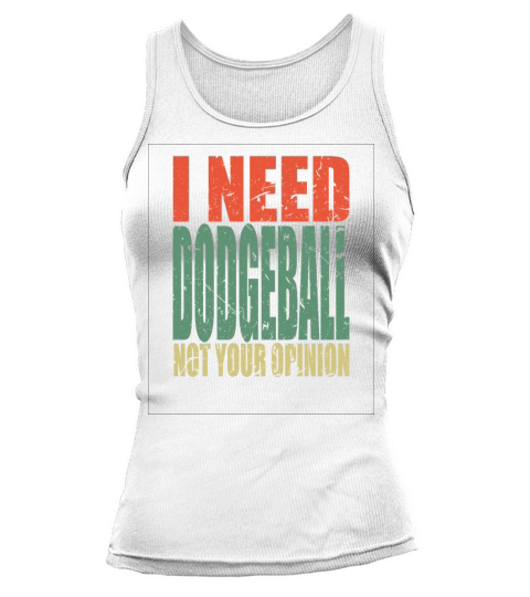 Dodgeball Saying Funny Tank top Woman
