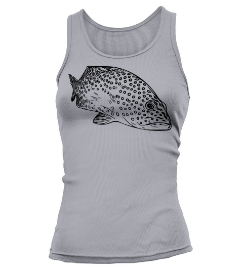 Elegant Vintage Spotted Grouper Tank top Woman