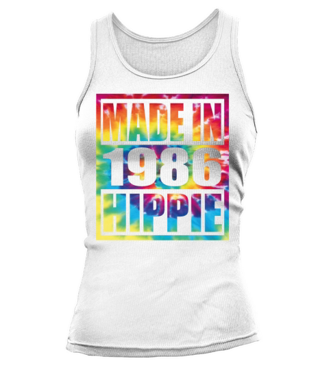 Hippie Birthday 1986 Tank top Woman