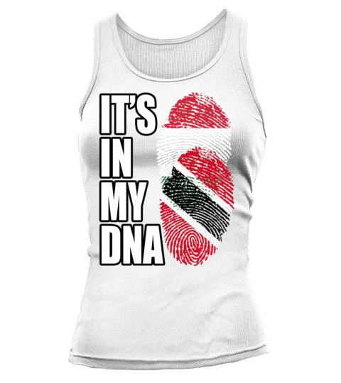 Hungarian And Trinidad Tobago Mix Heritage DNA Fla Tank top Woman