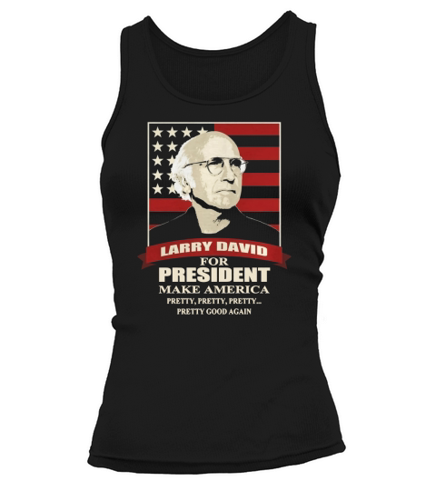 LARRY DAVID FOR PRESIDENT Tank top Woman