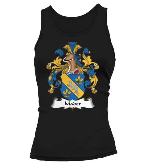 Mader Family Crest German Family Crests Tank top Woman