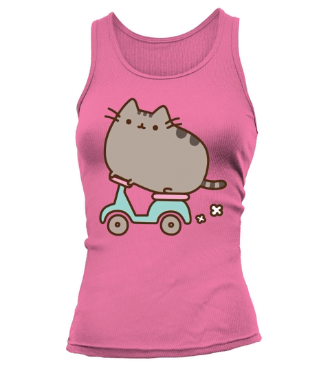 Pusheen Cat  Mens Ringer TShirt Tank top Woman