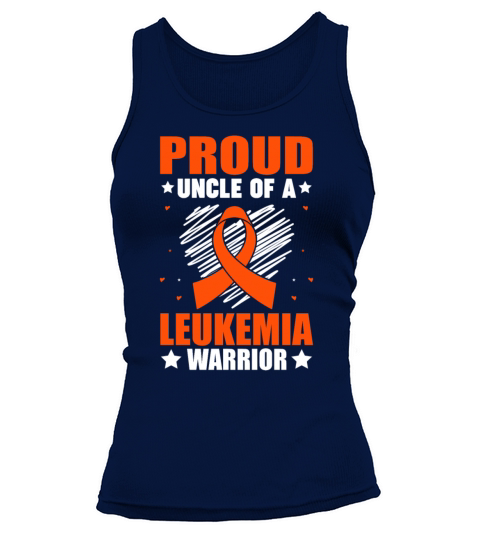 Uncle Leukemia Cancer Awareness Warrior Support Or Tank top Woman