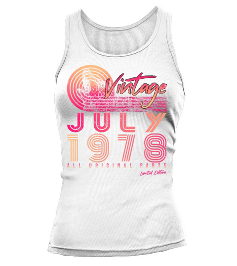Vintage 1978 July Tank top Woman