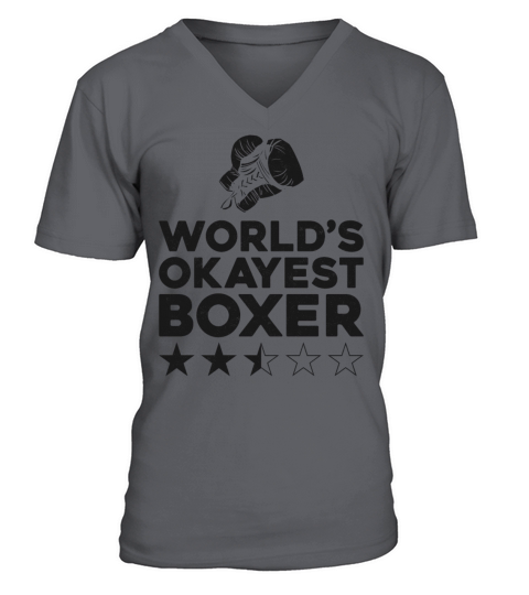 Boxing Gloves Vintage WorldS V-Neck T-shirt