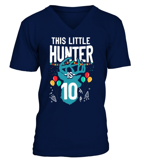 Buck Deer Hunting Hunter Kid V-Neck T-shirt