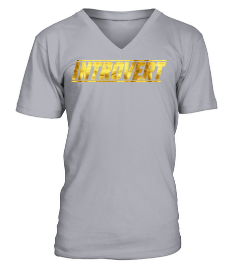 Introvert V-Neck T-shirt
