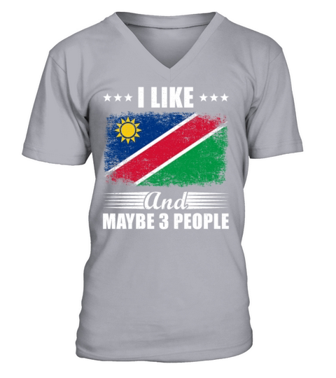Namibia V-Neck T-shirt